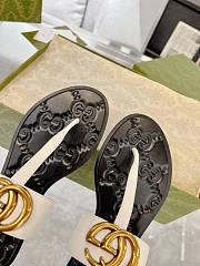 Gucci White Slide Sandal 01 - 2
