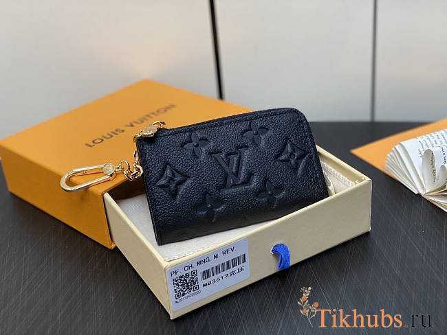 Louis Vuitton LV Noa Key Holder Black 11 x 7 x 1.5 cm - 1