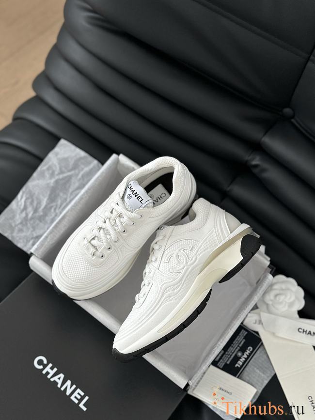 Chanel White Sneaker 03 - 1