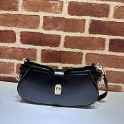 Gucci Moon Side Mini Shoulder Bag Black 24x12x5cm - 1