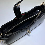 Gucci Moon Side Mini Shoulder Bag Black 24x12x5cm - 6