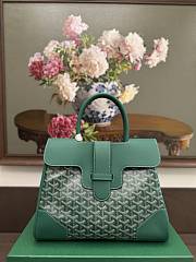 Goyard Saigon Tote Bag Green 34x25x16cm - 1