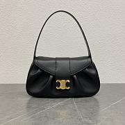 Celine Medium Polly Bag Black 33x19x9cm - 1