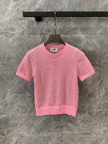 Chanel Pink T-shirt 02