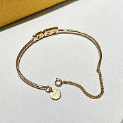 Fendi Fendigraphy Bracelet Gold Bracelet - 2