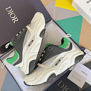 Dior B22 Sneakers in Green and White - 2