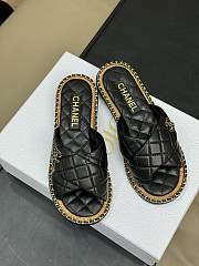 Chanel Black Slides 08 - 4