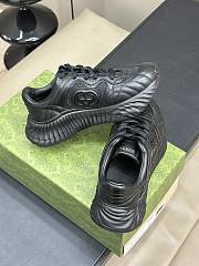 Gucci Interlocking G Black Sneakers - 3