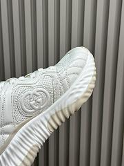 Gucci Interlocking G White Sneakers - 5