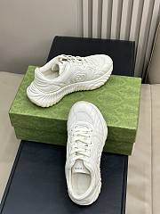 Gucci Interlocking G White Sneakers - 4