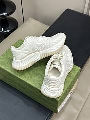 Gucci Interlocking G White Sneakers - 3