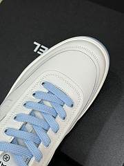 Chanel Sneaker White Blue  - 5