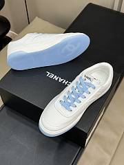 Chanel Sneaker White Blue  - 4