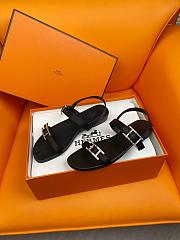 Hermes Black Sandal 01 - 5