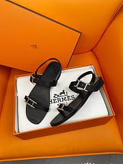 Hermes Black Sandal 01 - 2