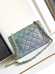 Chanel Flap Bag Multicolor 20cm - 3