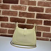 Gucci Jackie Notte Mini Bag Yellow 19.5x18x3.5cm - 4