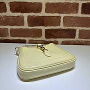 Gucci Jackie Notte Mini Bag Yellow 19.5x18x3.5cm - 3