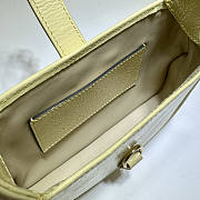 Gucci Jackie Notte Mini Bag Yellow 19.5x18x3.5cm - 2