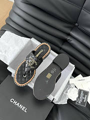 Chanel Black Slides 10 - 5