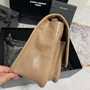 YSL Niki Medium Beige Bag 28x20.5x8.5cm - 5