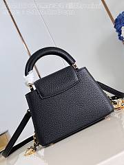 Louis Vuitton LV Capucines Black Bag 21x14x8cm - 2