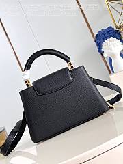 Louis Vuitton LV BB Capucines Black 27x18x9cm - 3