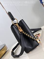 Louis Vuitton LV BB Capucines Black 27x18x9cm - 2