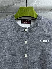 Gucci Wool Jacquard Cardigan - 2