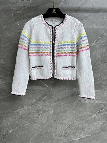 Chanel White Cardigan 03