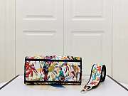 Dior Medium Lady D-Lite Bag White Multicolor Fantastica 24 x 20 x 11 cm - 6