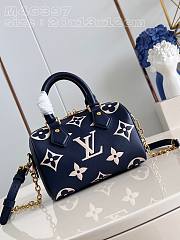 Louis Vuitton LV Speedy Bandoulière 20 Navy Blue 20.5 x 13.5 x 12 cm - 1