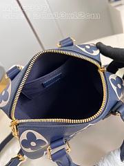 Louis Vuitton LV Speedy Bandoulière 20 Navy Blue 20.5 x 13.5 x 12 cm - 6