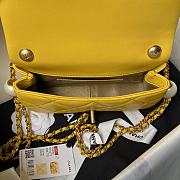 Chanel Flap Bag Yellow Gold 20.5x6.5x13cm - 3