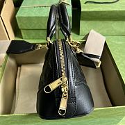 Gucci GG Matelassé Handbag Black 19x13x10cm - 5