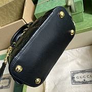 Gucci GG Matelassé Handbag Black 19x13x10cm - 3