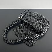 Bottega Veneta Kalimero Città Black 25x18x5.5cm - 3