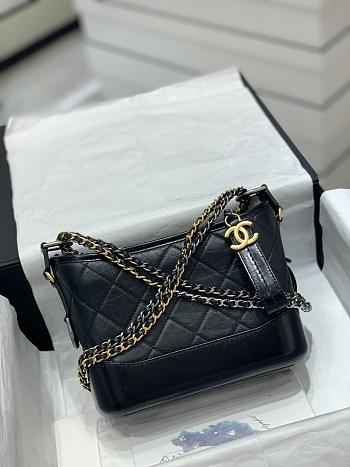 Chanel Small Bag Gabrielle Black 20cm