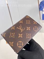 Louis Vuitton LV Monogram Portefeuilles Juliette 13x9x3cm - 2