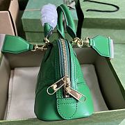 Gucci GG Matelassé Handbag Green 19x13x10cm - 6