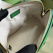 Gucci GG Matelassé Handbag Green 19x13x10cm - 4