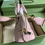 Gucci GG Matelassé Handbag Pink 19x13x10cm - 6