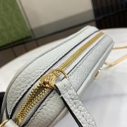 Gucci GG Marmont Mini Shoulder Bag Grey 18.5x11x4cm - 4