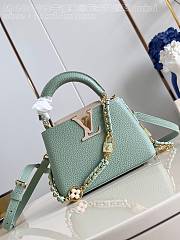 Louis Vuitton LV Mini Capucine Jade Green 21x14x8cm - 1