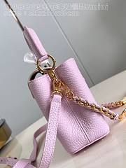 Louis Vuitton LV Mini Capucine Pink 21x14x8cm - 5