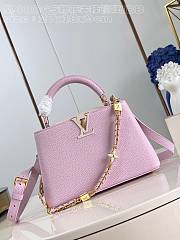 Louis Vuitton LV Capucines BB Pink 26.5 x 17.5 x 9 cm - 1