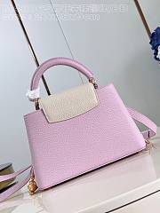 Louis Vuitton LV Capucines BB Pink 26.5 x 17.5 x 9 cm - 5