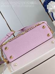 Louis Vuitton LV Capucines BB Pink 26.5 x 17.5 x 9 cm - 2