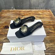 Dior Forever Heeled Slide Black - 1