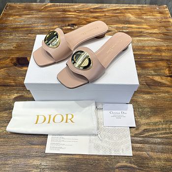 Dior Forever Heeled Slide Pink
